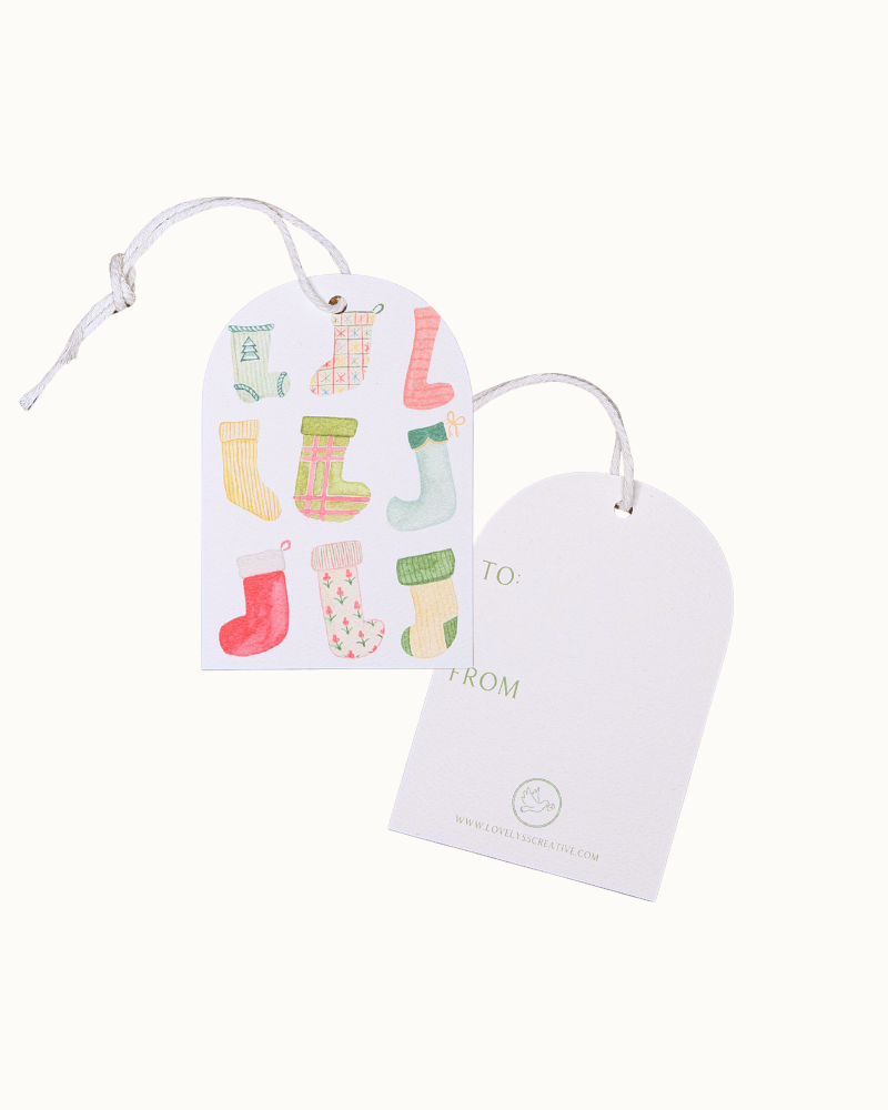 Christmas Socks, 6 Pack