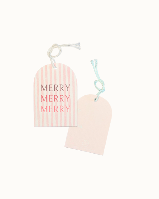Merry Merry Gift Tags, 6 Pack