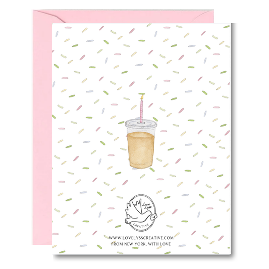 Iced Coffee Birthday