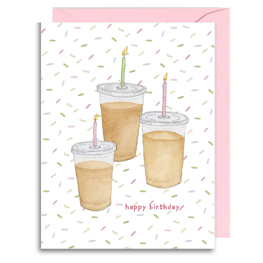 Iced Coffee Birthday