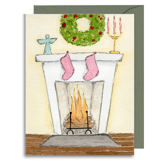 Festive Fireplace