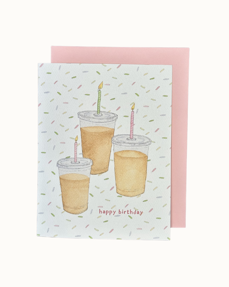 Iced Coffee Birthday