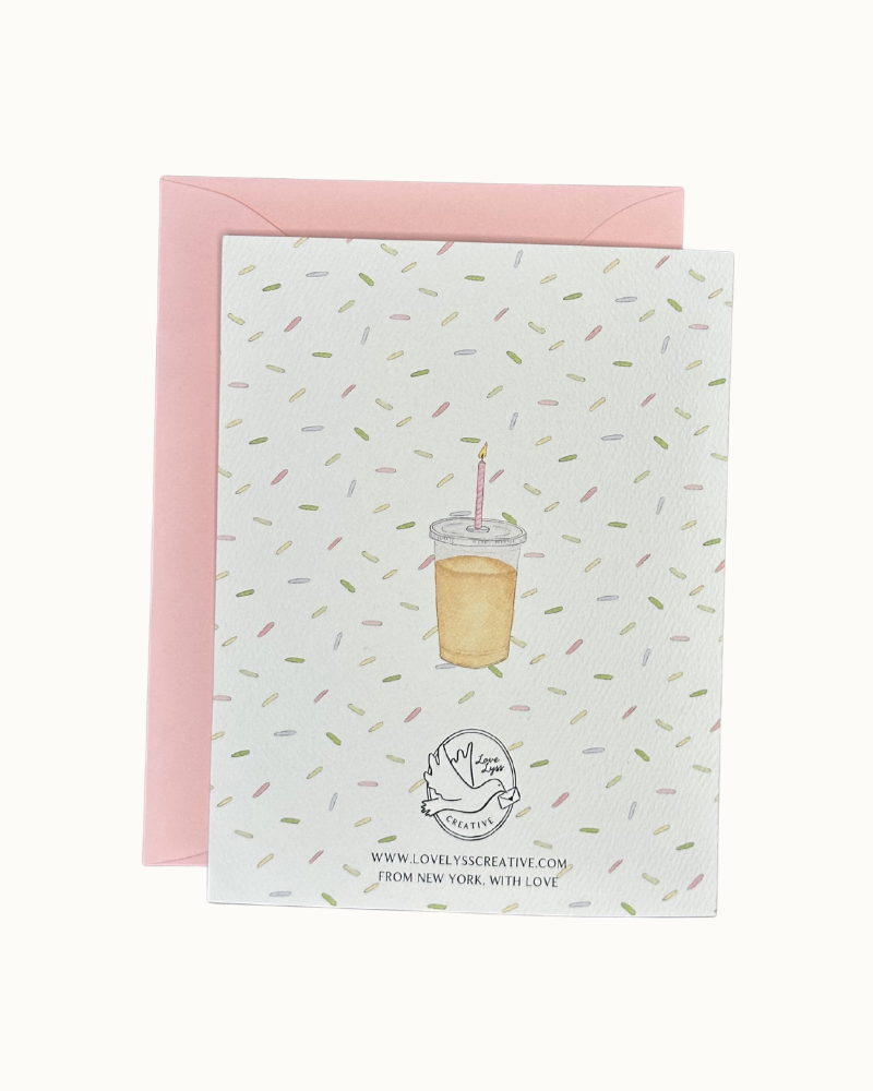 Iced Coffee Birthday