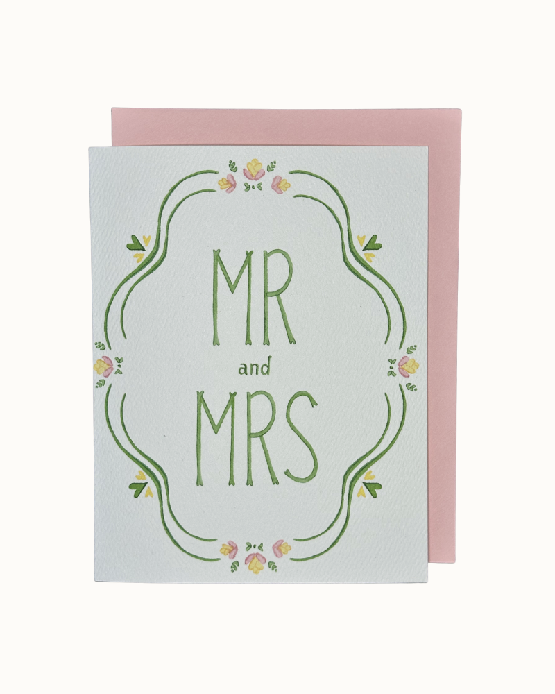 Mr & Mrs Wedding
