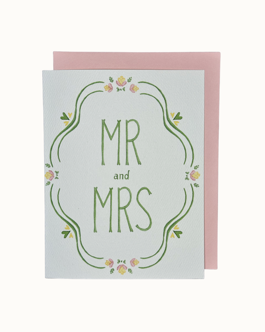 Mr & Mrs Wedding