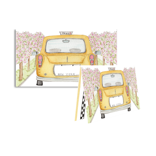 NYC Taxi Place Card, 10 Pack