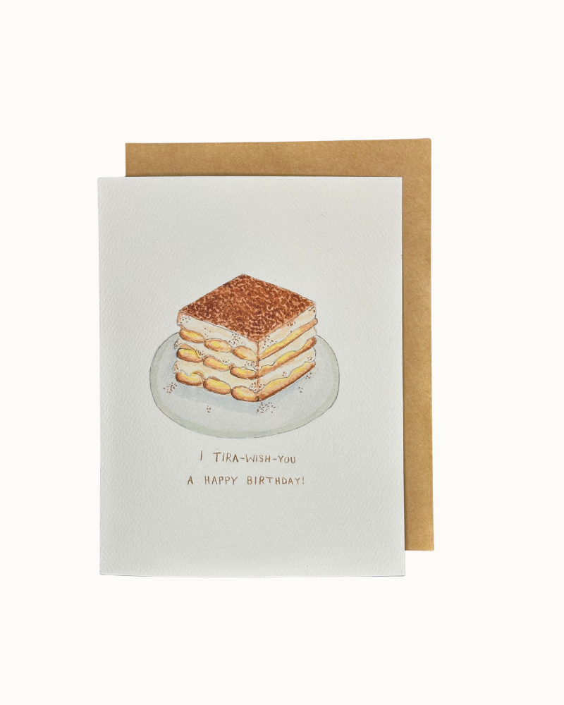 Tiramisu Birthday