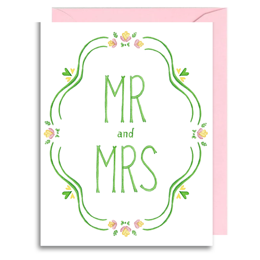Mr. & Mrs. Wedding